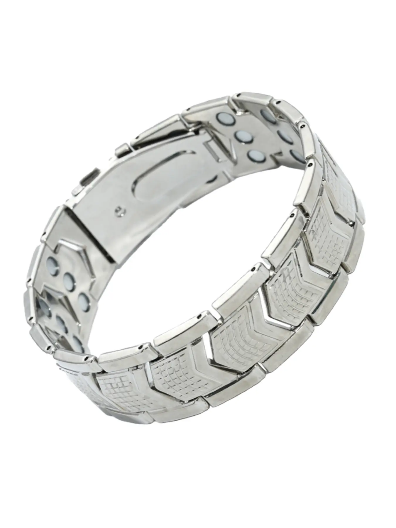 Men's and women's copper bracelet, 3x stronger magnetic therapy bracelet, Energy Magnetic Bracelet, 3800 gauss strong magnet, folding clasp, Adjustable Bracelet
