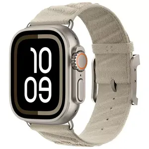 Nylon Band for Apple Watch Ultra 49mm 46mm S10 45mm 44mm 42mm Men Women Solo Loop Replacement Strap Durable Versatile Style Smartwatch Accessories Wearable