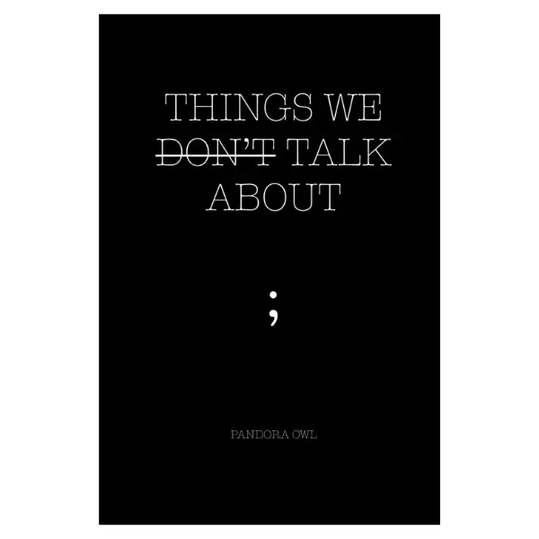 THINGS WE DON’T TALK ABOUT Books Self Improvement Journal
