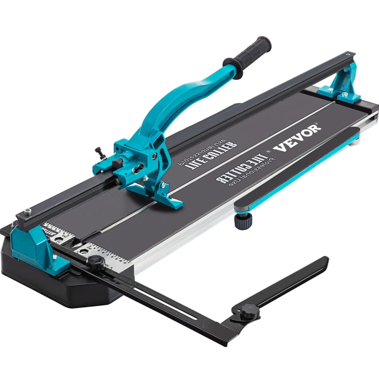 【Summerfinds】VEVOR Manual Tile Cutter, 24 inch, Porcelain Ceramic Tile Cutter with Tungsten Carbide Cutting Wheel, Infrared Positioning, Anti-Skid Feet, Durable Rails for professional installers or beginners