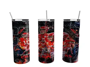 Stylish Kansas City 20oz Stainless Steel Tumbler - Insulated for Hot or Cold Drinks