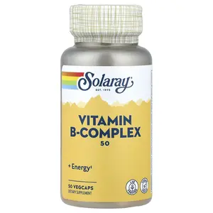 Solaray Vitamin B-Complex, 50 VegCaps