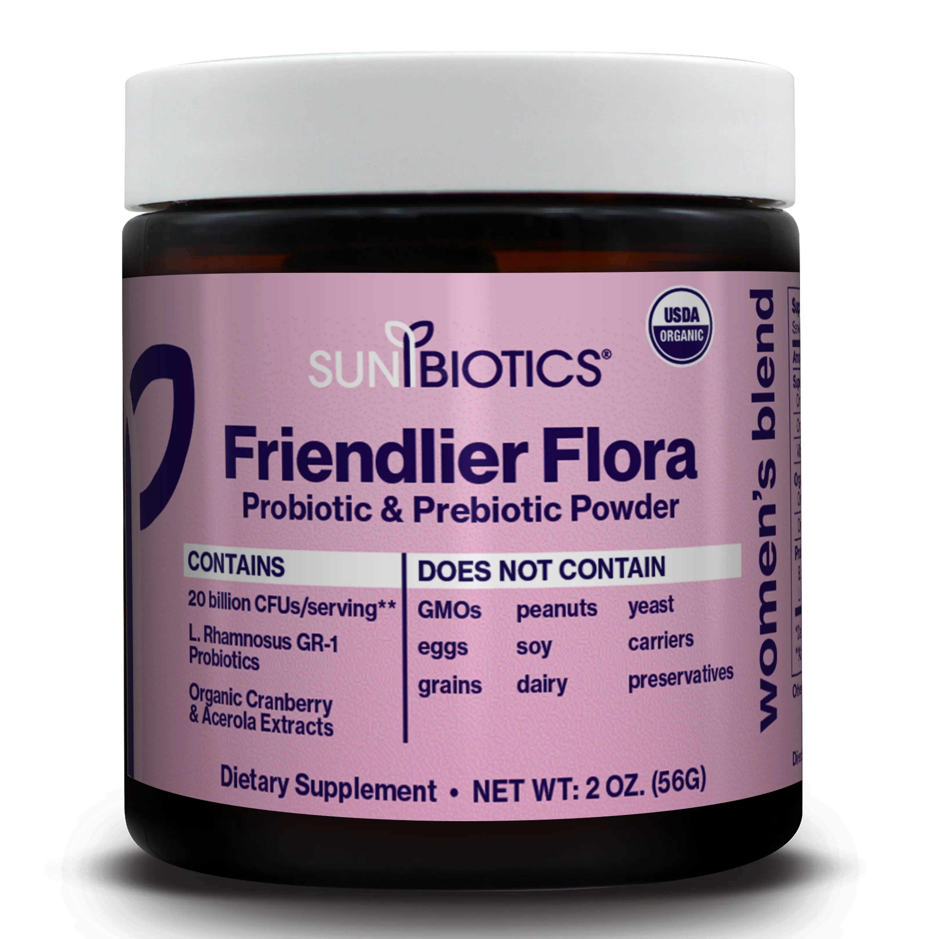Friendlier Flora - Probiotic & Prebiotic Powder - Women's Blend