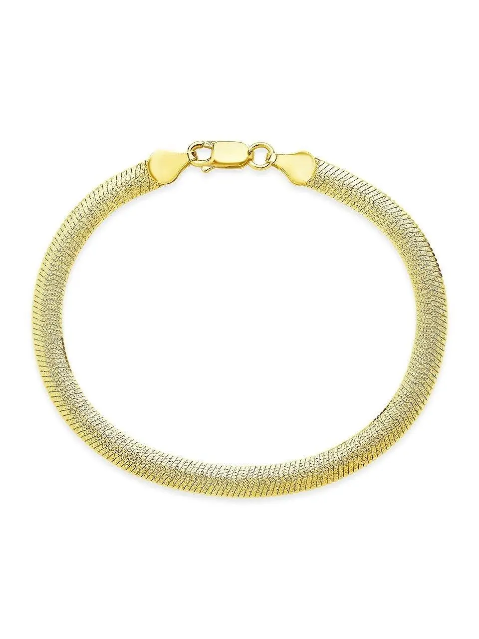 Flat Link Chain Bracelet