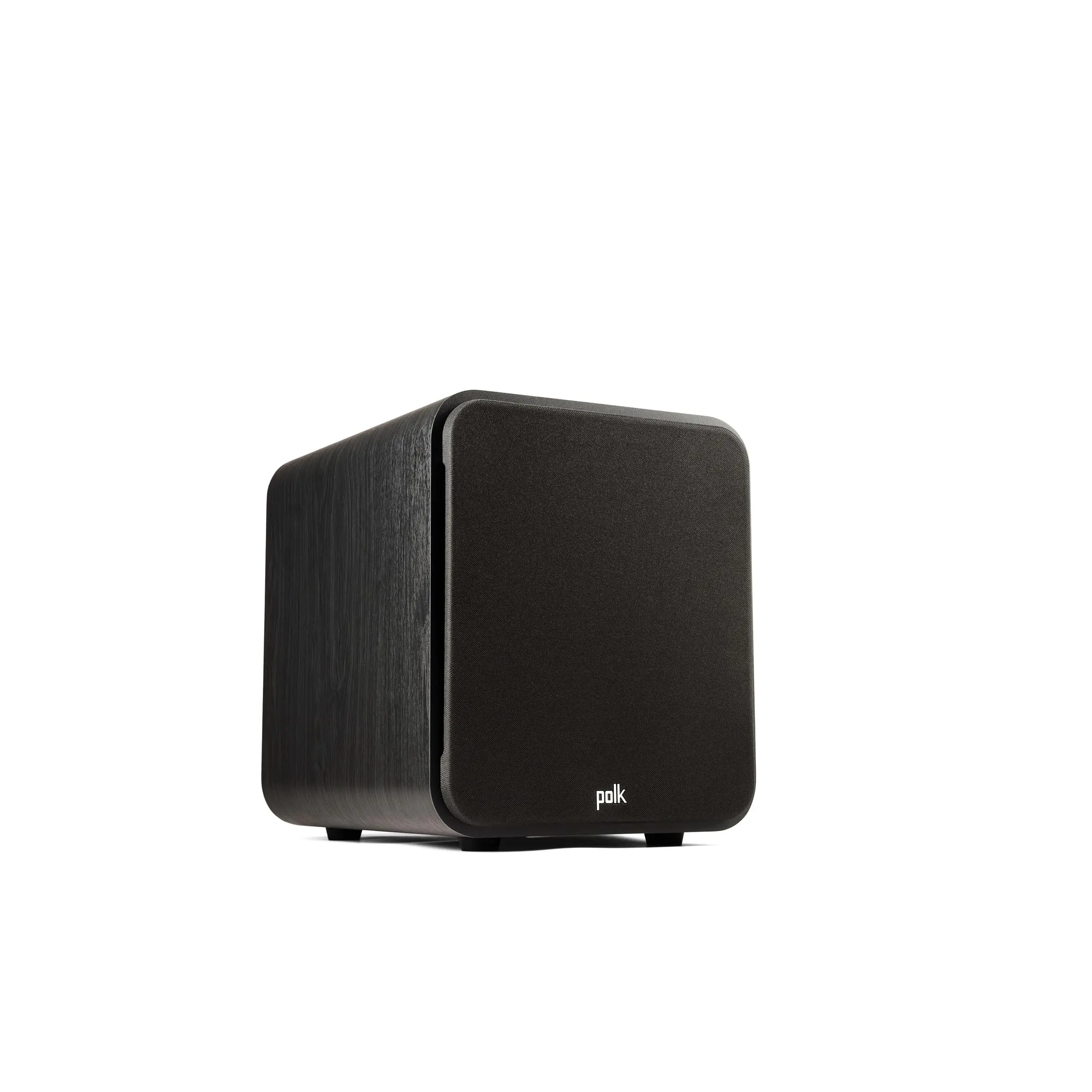 Polk Audio Signature Elite ES8 Durable Aesthetic Powered Subwoofer (Black) - 8" Long-Throw Woofer with Mineral-Filled Polymer Cone, 100W Class D Amplifier, Front-Firing Home Speaker with Time-Smart Phase Control, Multiple Connectivity Ports, For Surround,