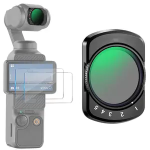 Dji Osmo Pocket 3 Camera Filter, Nd2-32 Variable Filter, Magnetic Adjustable Nd Filter, Sports Camera Accessory, HD Optical Glass