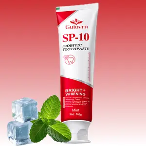 SP-10 Probiotic Whitening Toothpaste - Freshens Breath, Boosts Oral Health, Superior Whitening vs SP4/SP6/SP8 and SP-4/SP-6/SP-8 refreshing