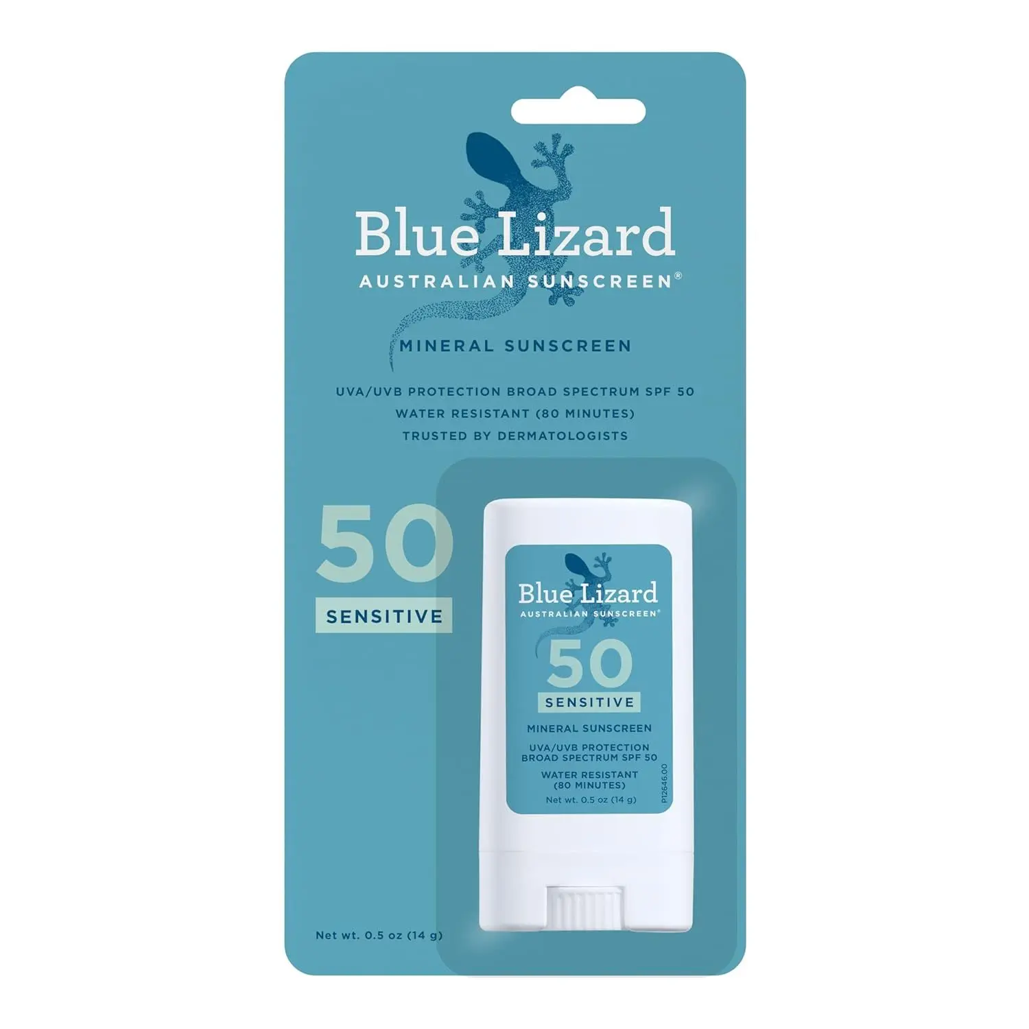 Blue Lizard Sensitive Mineral SPF 50 Sunscreen Lotion, 100% Mineral Sunscreen, UVA/UVB Protection, Infused with organic Aloe Vera, Soothes and Hydrates, 5 fl oz