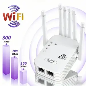 Home Office WiFi Extender Signal Booster, Fastest Best WiFi Enhancer 300mbps Single Band (2.4GHz), Wireless Signal Repeater, WiFi Range Extender, High Speed Wifi, Wifi Booster And Signal Amplifier