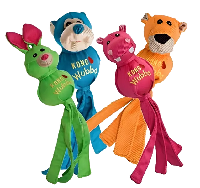 KONG Wubba Ballistic Friend Interactive Tug and Toss Dog Toy
