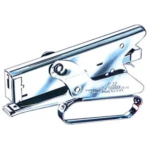 212 MAIN 091-P22 00022 Steel Plier-Type Stapler, Chrome Finish, Deep Throat, Holds 150 Staples