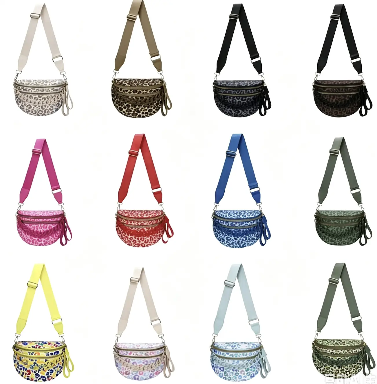[BumBag Auction] Crossbody BumBag & Charms - Versatile & Stylish Shoulder Bag for Women - Multiple Colors Available - Perfect for Everyday Use