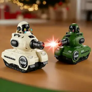 Remote Control Battle Tanks Set, RC Tank, 2 Pieces, Ages 6-10, Boys & Girls, Home Play, Parent-Child Interaction, Birthday Party Gift