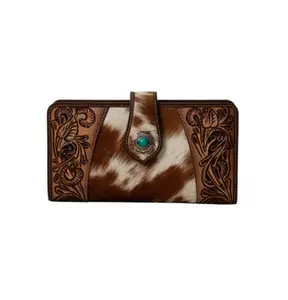 Roscoe Ridge Hand-Tooled Wallet by Myra