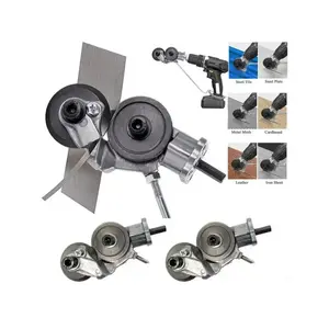 New ! 1PACKS Electric Drill Shears Plate CutterAttachment Sheet Cutter Nibbler wire twister tool Magnetic Impact Nut Driver Set portable stainless steel wire  pliers specialty hand tool gear  wrench car auto oil seal