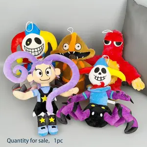 Bobo Game 5 Monster Clown Plush Toy, Braided Lily Horror Game Soft Toy, Unisex Stuffed Animal, Perfect Gift for Kids, Horror Theme, Soft Stuffed Figure