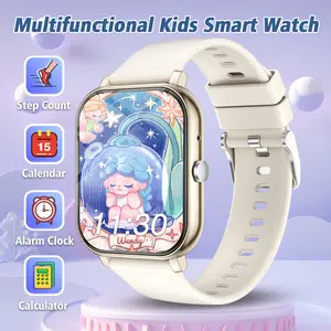 Kids Smart Watch That Saves Sweet Memories - Wireless Call, Music, Custom Wallpapers, Photo Album & Sedentary Reminder