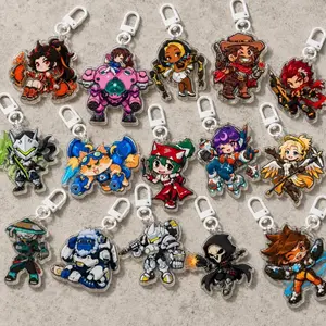 15 Ops (NOT COMBO 15) Overwatch Acrylic Keychains, Cute Game Merch