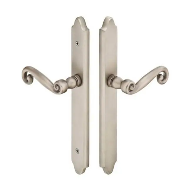 Emtek 1174TRH Multi Point C1 , Non-Keyed Fixed Handle OS , Operating Handle IS , Concord Style , 1-1/2" x 11" , Turino Lever , RH