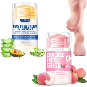 【Buy 1 Get 1 Free】60% Urea Cream plus 2% Salicylic Acid -Foot Cream Stick for Removing and Smoothing Cracked Hands,Elbows,Feet,Knees, Moisturizes and Hydrates the Dry Skin,Dry Rough Skin,Nourish Balm40g*2