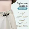 16 Counts Pearl Brooch Pins, Clothing Dresses Decoration, No Sewing Sweater Shawl Safety Pins Cardigan Collar Safety Pins for Women Faux Pearl Pant Tightener, Mixed Style Assortment