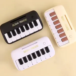 Mini Pocket Handheld Piano Toy, 1 Count Portable Mini Keyboard Instrument, Musical Toy to Play at Any Time, Awesome Gifts for Friend Lovers Classmates
