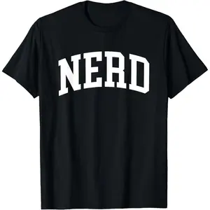 Nerd - Technology Computer Programmer AI Smart Genius Brains T-Shirt