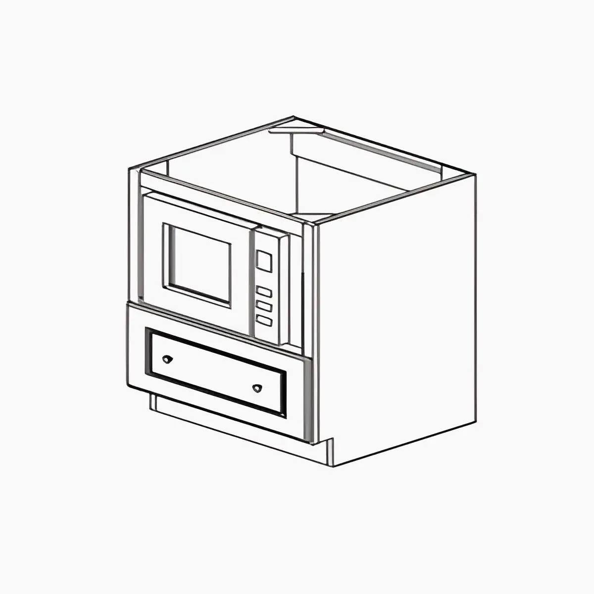 Microwave Drawer Cabinet Microwave Drawer Cabinet