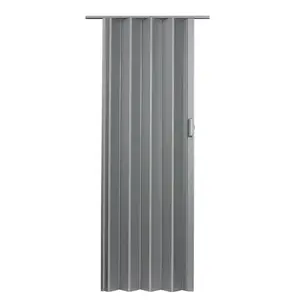 Spectrum  48 x 80 in. Elite Accordion Door, Satin Silver