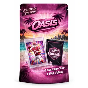 Oasis Bag - Football Edition - (1) Encased Card & (1) Fat Pack