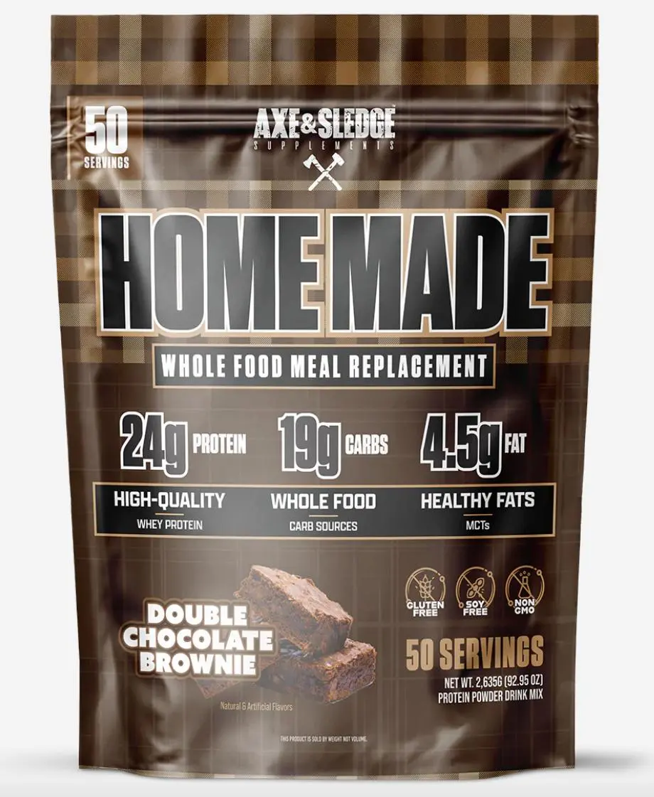 Axe & Sledge Supplements Homemade Whole Food Meal Replacement