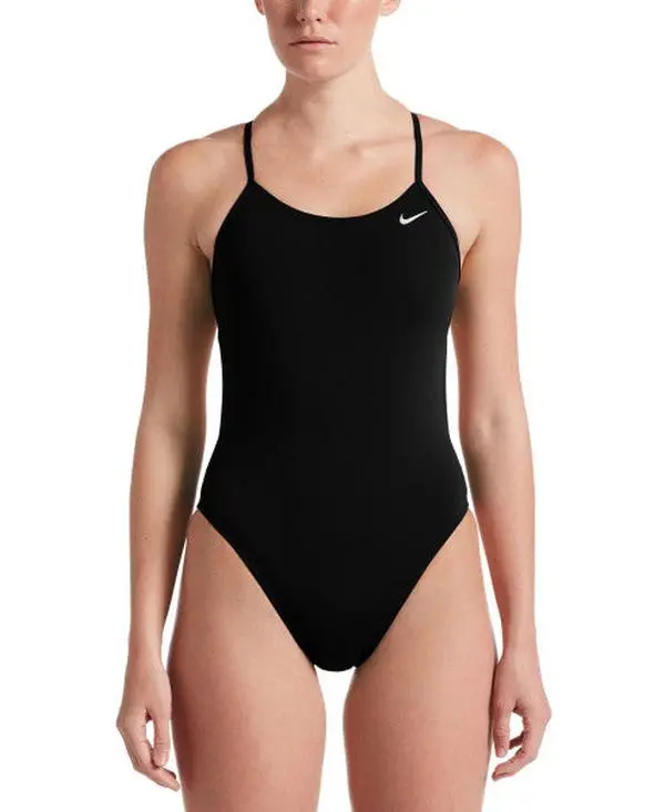 NIKE Women's Hydrastrong Solid Cut-Out One Piece