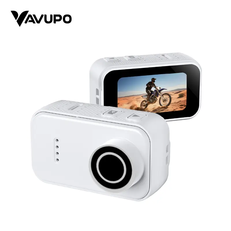 VAVUPO Thumb Pocket Video Camera - 1.47-inch IPS Screen, 1080P HD Lens, 30Fps, 50x30x25mm Compact Handheld Camcorder, Lightweight Portable High-Quality Recorder, Pocket Camera