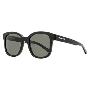 Balenciaga Alternative Fit Sunglasses BB0076SK 001 Black 52mm