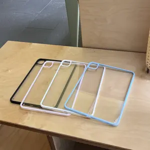 Single-bottom solid color for iPad Pro 2021 version (11-inch) tablet protective case iPad mini6 cute iPad 2022 version 10th generation (10.9-inch) simple popular iPad Air7 (13-inch) Tablet Cover