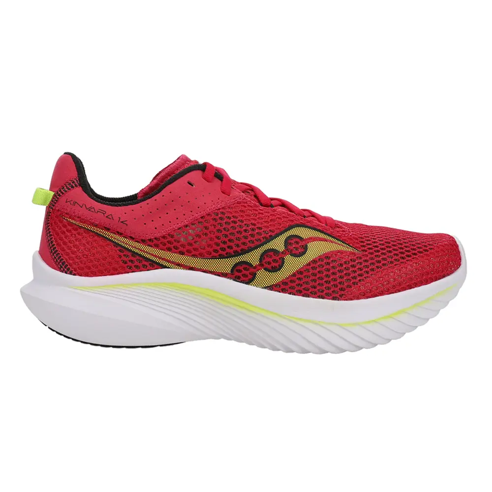 Saucony Womens Kinvara 14 Running Sneakers Shoes - Red