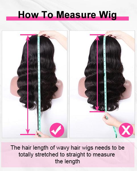 Mamushow 360 Lace Wigs Invisible Strap Drawstring Body Wave 250% Density Human Hair HD Transparent Lace Front Wavy wig Natural Color