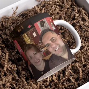 Personalized Photo Mug - Customizable Gift Idea for Him & Her Unique Personal Touch for Any Occasion