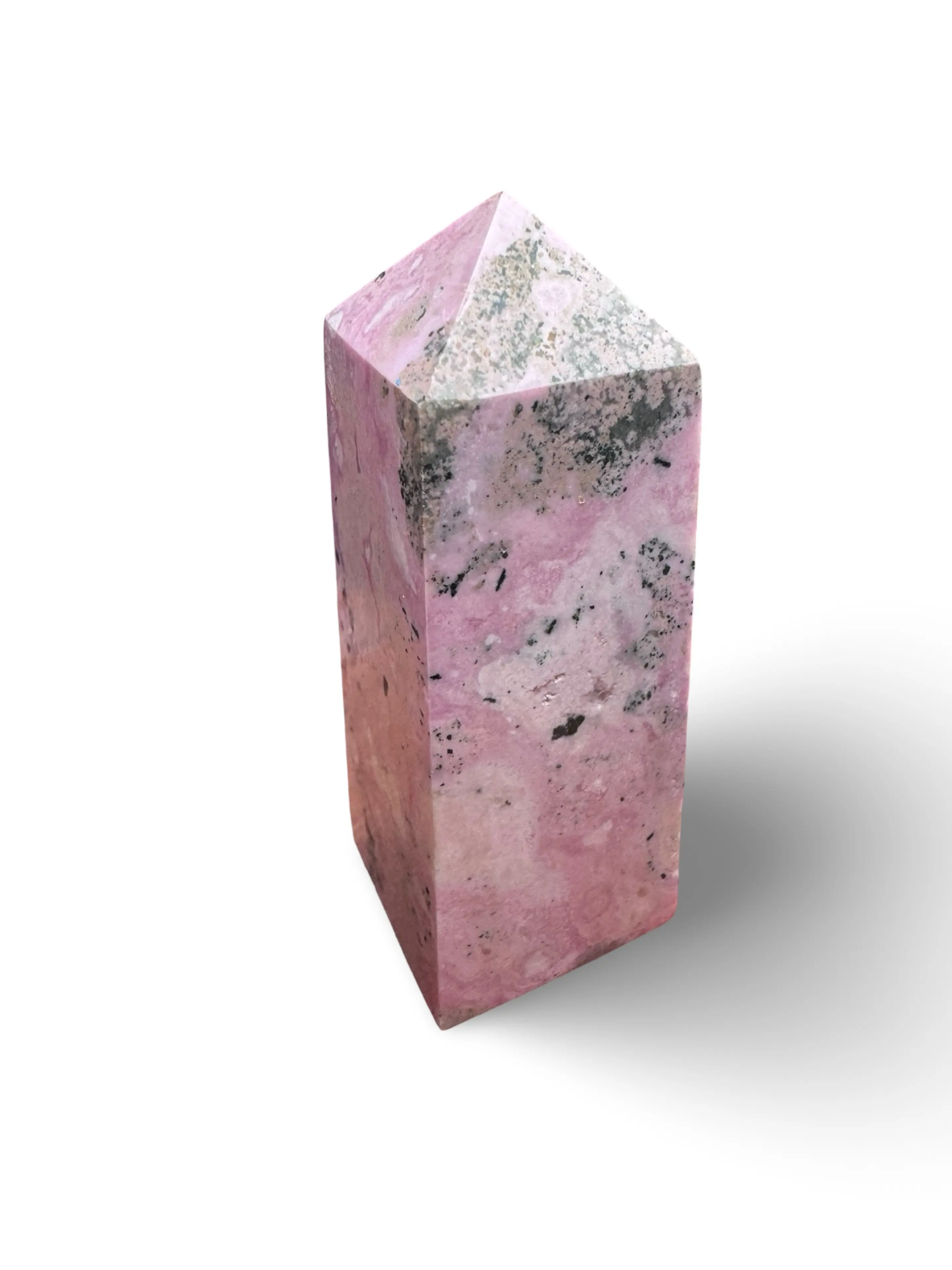 Peruvian Rhodonite Tower