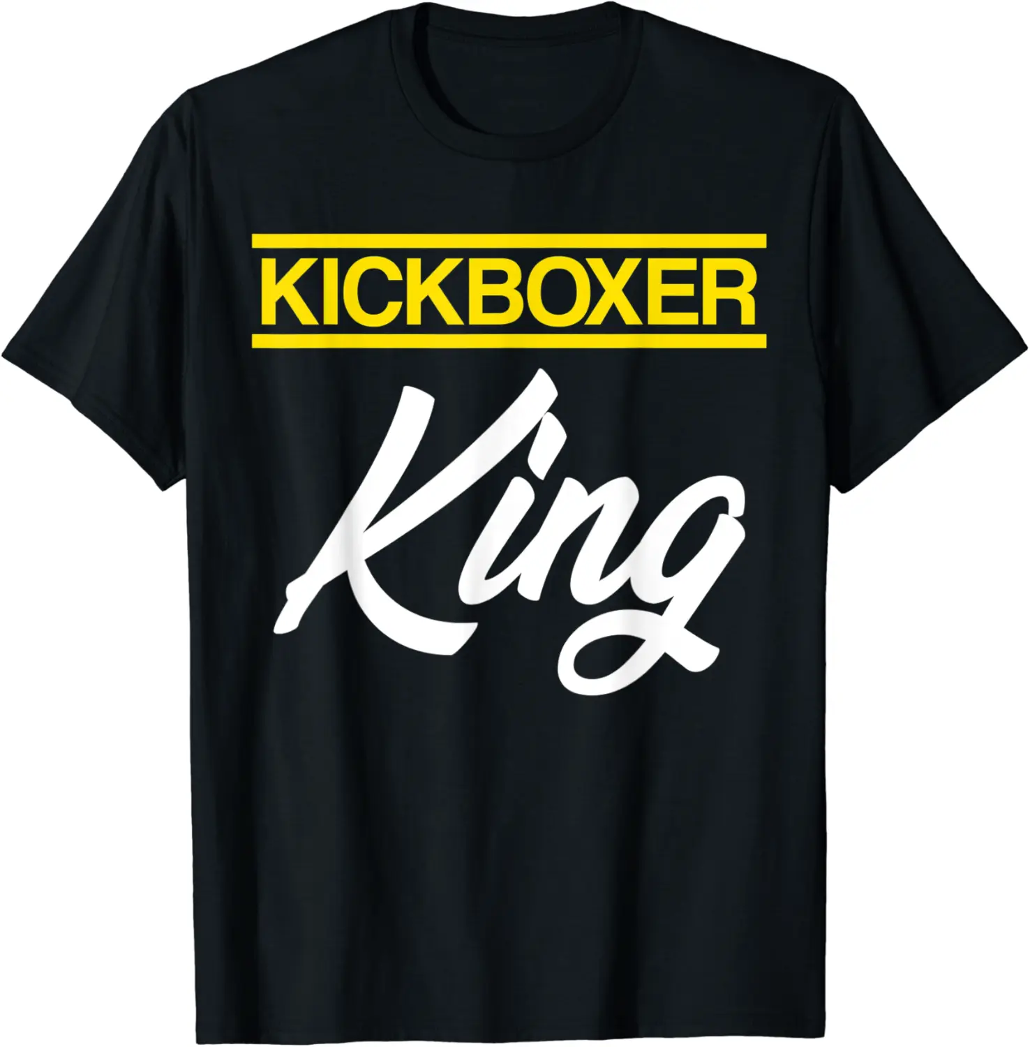 Kickboxing King Kick Boxing Workout T-Shirt - Michaelapa Shop 25B091V93P8X