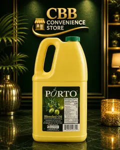 Porto Blended Olive Oil, 1% Extra Virgin Olive Oil Infused, 1 Gal Cooking Essential with Rich Flavor, Cooking Oil