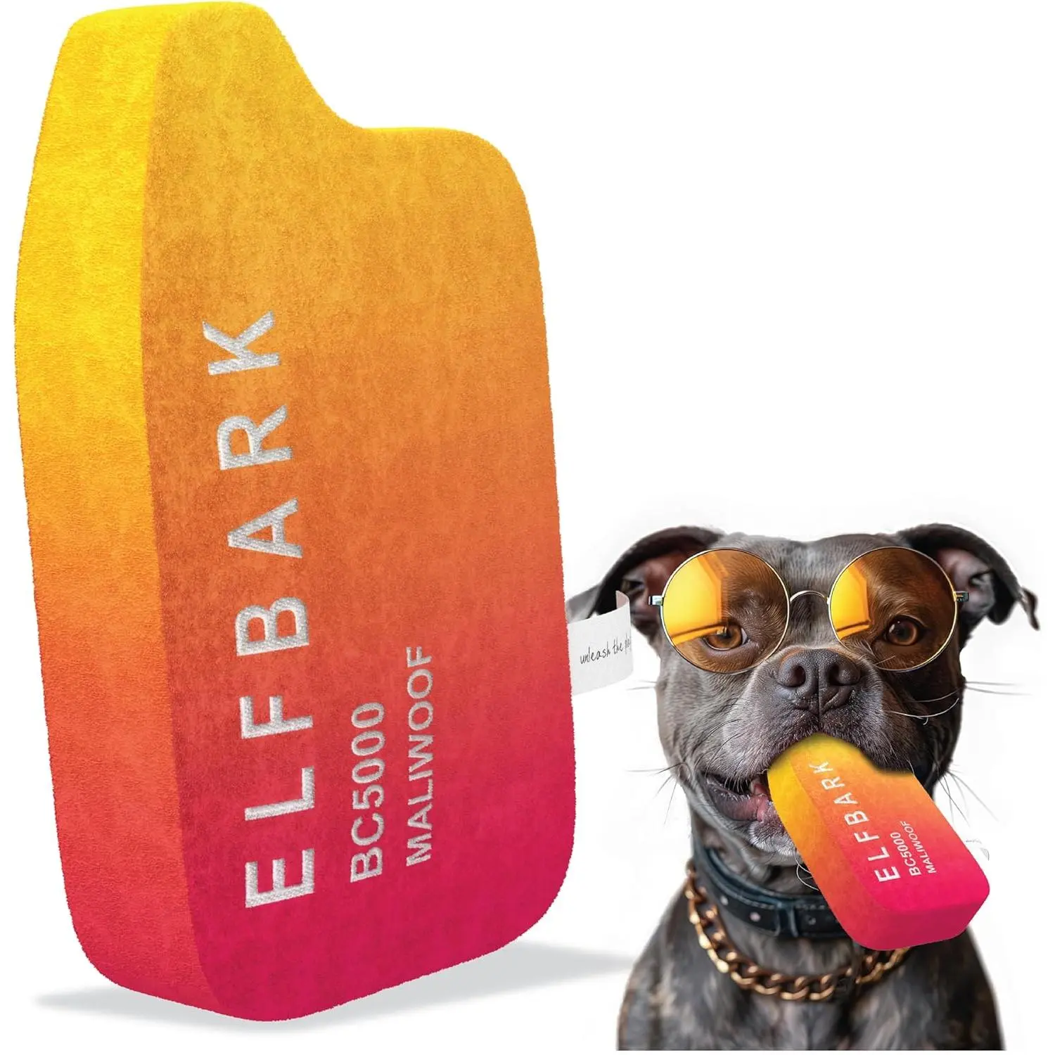 Funny  Toys with Squeaker - Funny Cute Parody  Toys - Puppy and  Toys for Small, Medium and Large Dogs -  Birthday Gifts - Funny  Toys, Peach