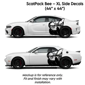 Scatpack Bee XL Side Decals - Premium Vinyl Graphics
