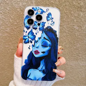 Butterfly Pattern Cellphone Smartphone Phone Case, Decorative Phone Protector Cover, Phone Accessories Compatible with iPhone 11 12 13 14 15 Pro Max 15 Plus 16 16 Pro Max