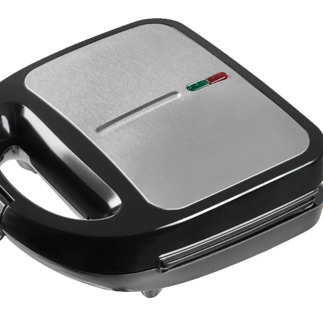 3-in-1 Detachable Household Breakfast Maker, Compact Square Body (260x260mm), Detachable Plates, Multi-Function Waffle, Sandwich Frying & Baking Appliance