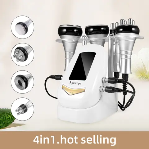 4-in-1 Multifunctional Home Massage Device - Body Care Machine, Beauty Massagers for Adults, 4 Interchangeable Heads, Compact Plastic, Lightweight Durable Portable, Relax the body, Body Tools, Vanity Desks Storage