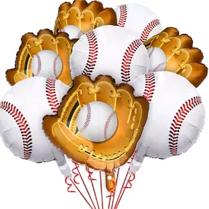 BASEBALL BALLOONS BASEBALL BIRTHDAY PARTY SUPPLIES DECOR
