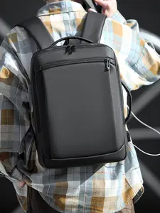 2026 New Cross-Border Men's Backpack, Fashion Large Capacity Book Bag, Customizable Logo, Waterproof Laptop Backpack