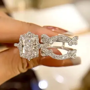 Luxurious anniversary , wedding and banquet ring Trendy Jewellery Accessories