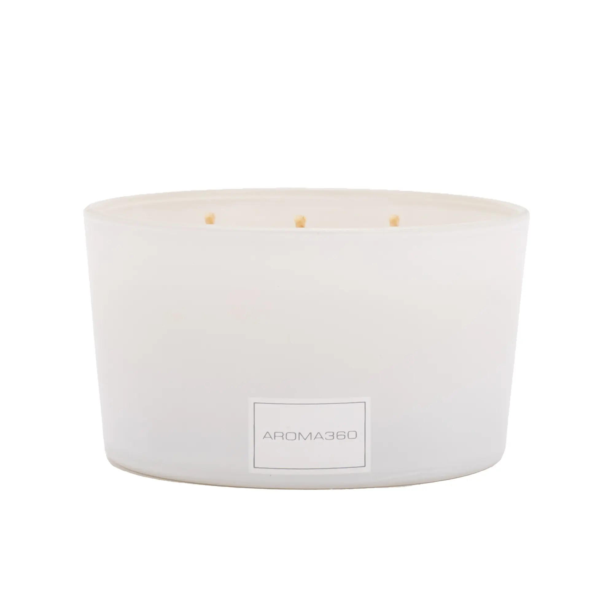 Aroma360 Iris 90 oz Luxury Hand-Poured Aromatherapy Candle - Non-Toxic Wax, Essential Oils, Cassis & Lemon Notes, 50-Hour Burn, Home Fragrance, Home Decor, Fresh Scented Candle, Ideal Gift, Aromatherapy Candles